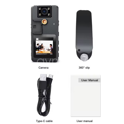 Video Recorder IR Night Motion Detection 1296P HD Camcorder Body Camera 180° - Picture 18 of 22