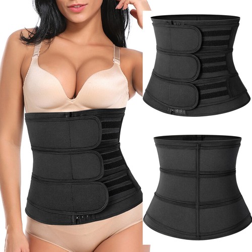 Women Waist Trainer Corset Sauna Sweat Weight Loss Body Shaper Gym Shapewear US - 第 14/35 張圖片