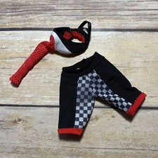 Lol Sorpresa Omg Muñeca Ropa Downtown Bb Bebé Negro Rojo Camisa a Cuadros Disparos
