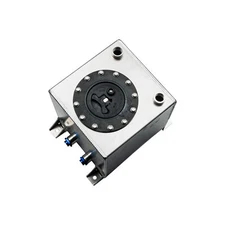 Universal 2.5 Gallon/10L Aluminum Fuel Cell Gas Tank With level Sender us