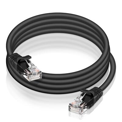 30m CAT 6 Netzwerkkabel Patchkabel Rundkabel RJ45 PC LAN Kabel Ethernet Rund