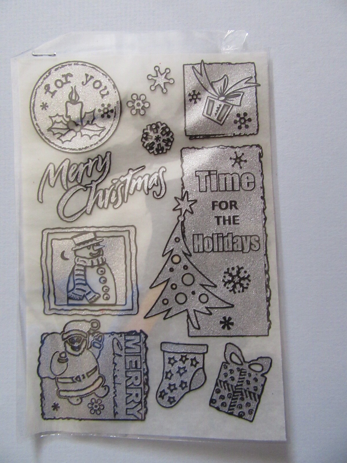 christmas rub ons eBay