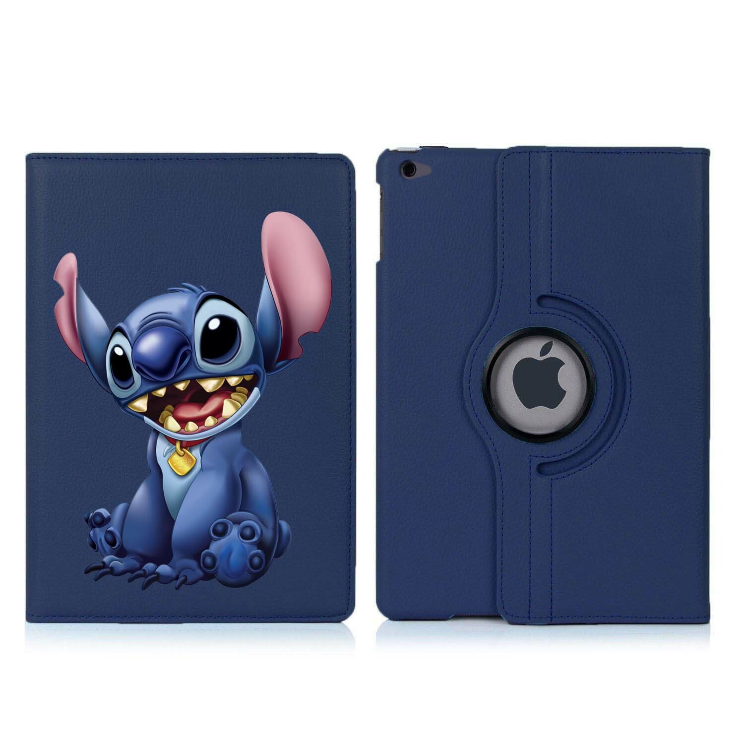 Stitch Personalised 360 Rotating Case Cover for ALL Apple iPad tablets