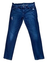 7 For All Mankind Women  s Roxanne Skinny Leg Jeans Size 32
