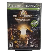 Mortal Kombat vs. DC Universe (Xbox 360 Platinum Hits) Brand New, Factory Sealed