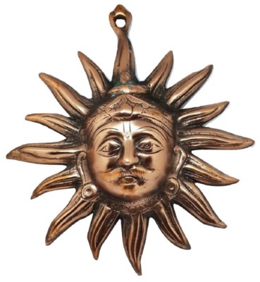 Sonne Wandrelief Lord Suraj Devta Hindu Segen Surya Wanddeko Plakette