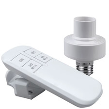 Smart Timer Switch Wireless Remote Control E27 30M Range Lamp Holder 110V 220V o