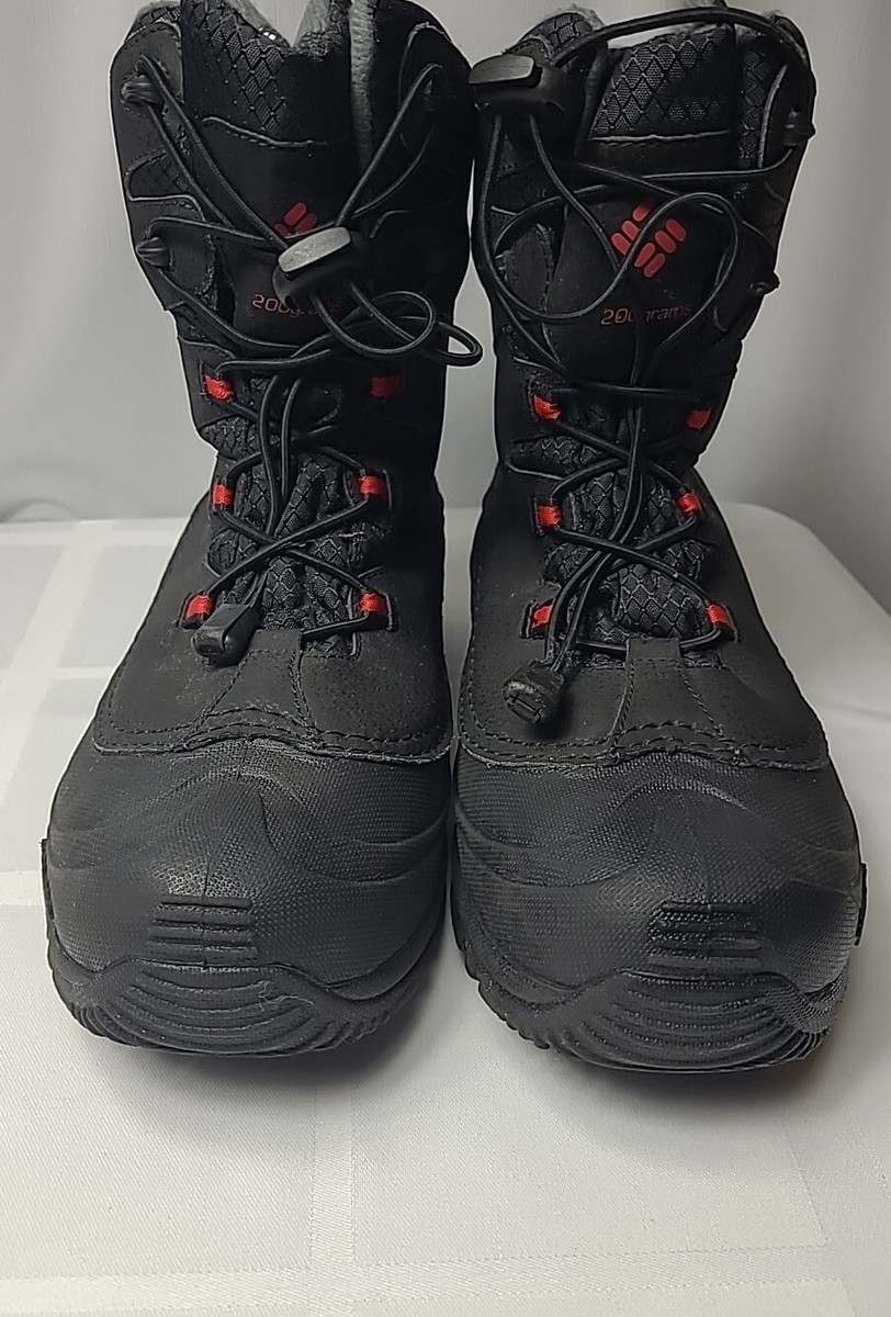 Columbia Bugaboot Plus III Omni-Heat 200g Black Red BY1320  display picture 3