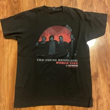 All Time Low Young Renegades 2017 Tour Short Sleeve T-Shirt Size M Black