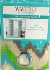 Waverly Sun n Shade One Grommet Panel 52" x 84" New