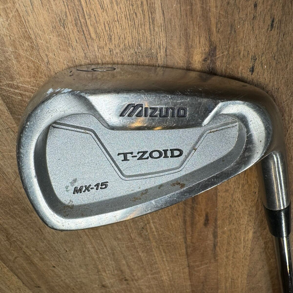 Mizuno MX-15 T-Zoid 9 Iron Stiff Graphite Shaft Mizuno Grip Mizuno MX-15 T-Zoid 9 Iron Stiff Graphite Shaft Mizuno Grip