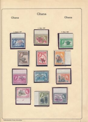 Ghana 1957-1969 Mint Never Hinged Collection | eBay