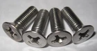 Morris Minor Rear Brake Drum Securing Screws (Qty 4) - Stainless Steel