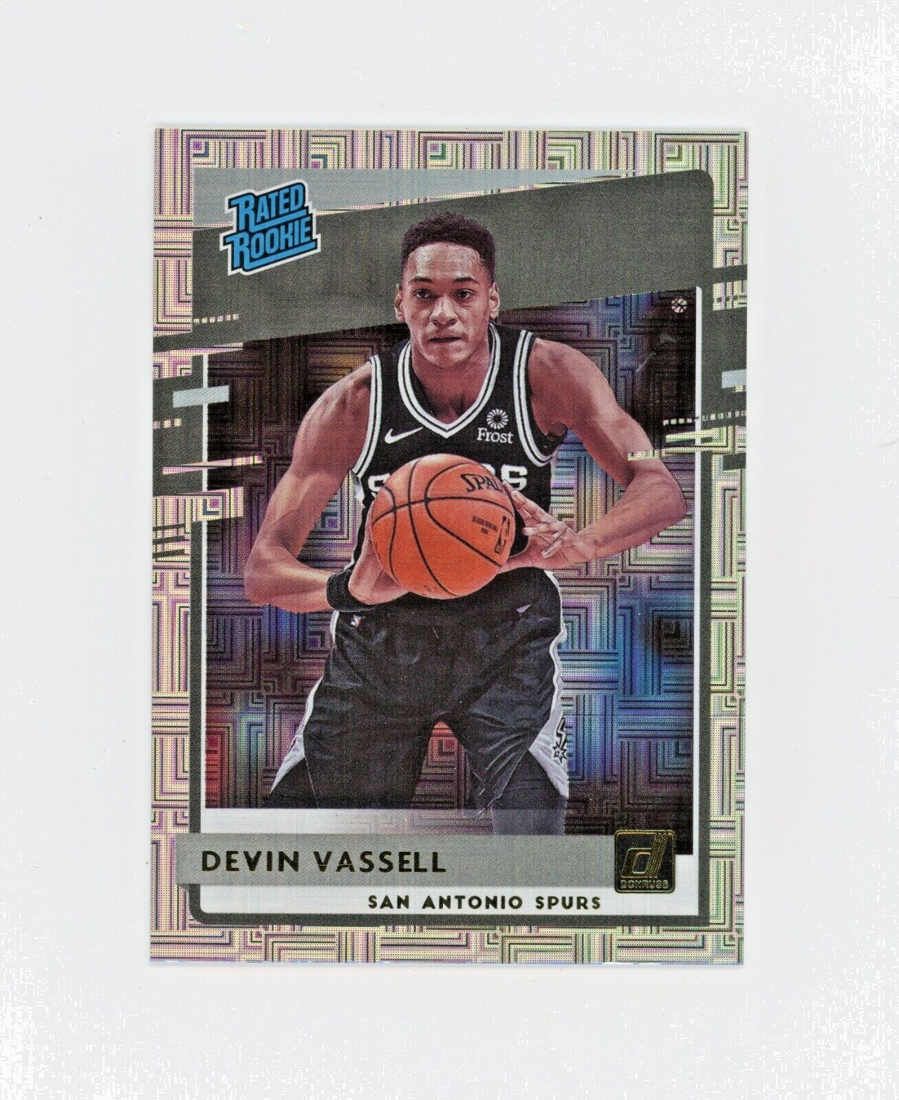 DEVIN VASSELL 2020-21 Panini Donruss Choice Rc #206 San Antonio Spurs 2
