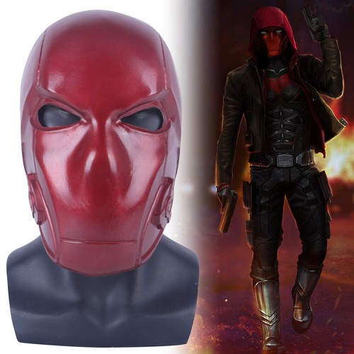 Cosplay Titans Season 3 Red Hood Helmet Jason Todd Superhero Masquerade Masks Ebay