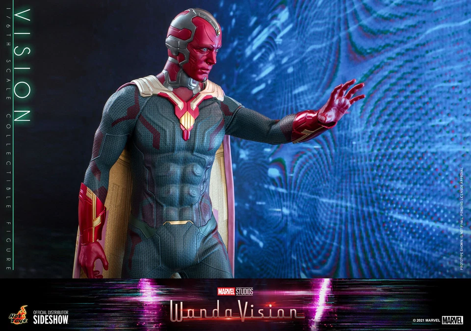 Hot Toys Marvel Wandavision Vision Sixth Scale Collectible Figure New In Stock - Image 4 of 4