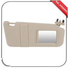 Sun Visor RIGHT Passenger Tan Beige fit for 07-11 Toyota Camry W/O vanity light