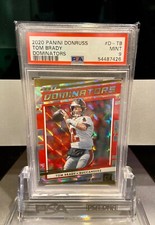 2020 Panini Donruss Dominators Tom Brady Buccaneers #D-TB PSA 9 (MINT) Low Pop