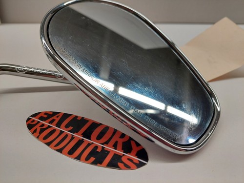 GENUINE HARLEY DAVIDSON Take Off RH Short Stem Mirror Chrome 91840-03B - Picture 2 of 5