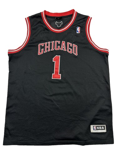 初期 Bulls Jersey 14 Panini Derrick Rose デリック・ローズ NBA 実