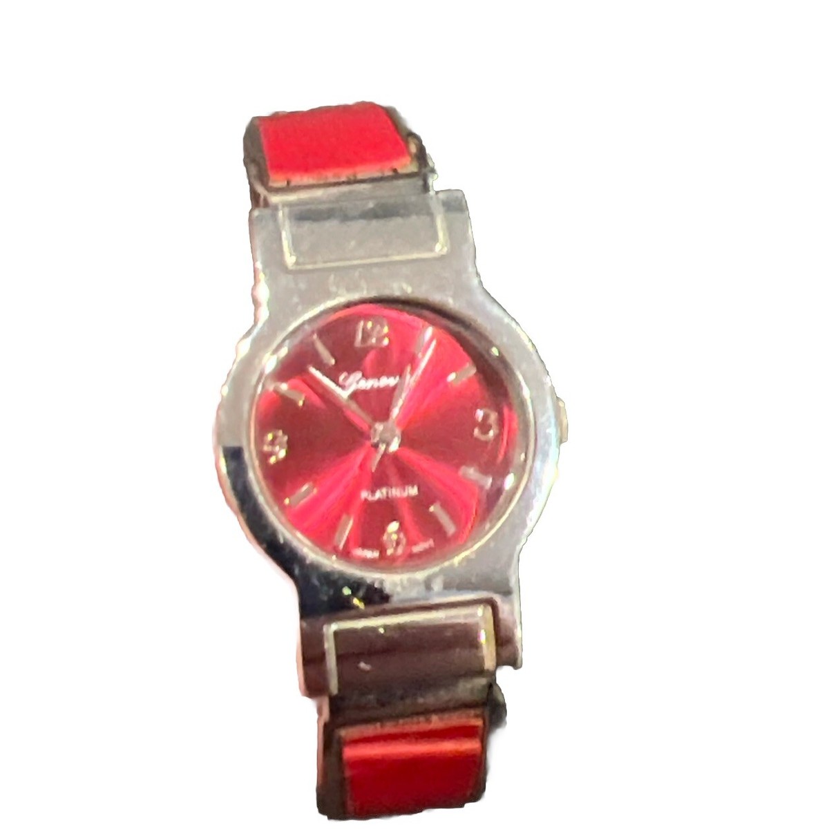 geneva platinum watch No7332 Japan Movt