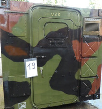 1x Shelter Zeppelin Kabine Unimog Motorradgarage Container ex Bundeswehr(19)