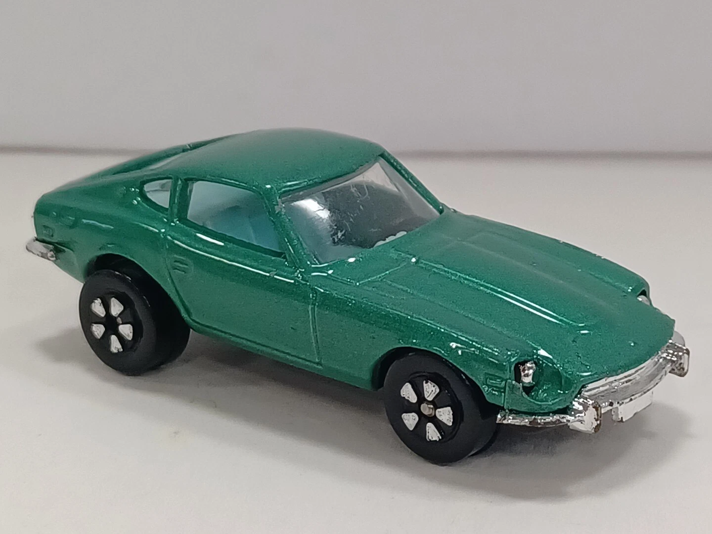 PLAYART Green DATSUN 240Z Diecast B15 PA80 Hong Kong Woolworth PEELERS Fastwheel