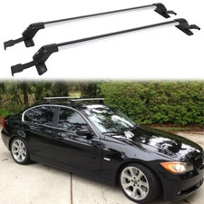 For 3 Series E90 F31 F34 Sedan Roof Rack Cross Bars Luggage Cargo Carrier Wlock