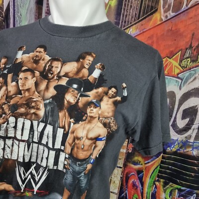 トム WWE 2009 Royal Rumble Shirt Size Medium (B17) | eBay