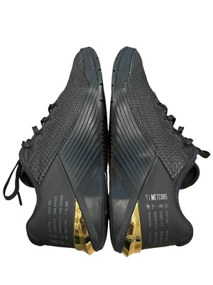 nike metcon 5 black and gold