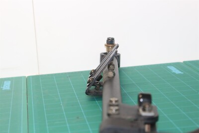 Adjustable back assembly uprights off a quantum 610 power wheelchair DG/JM1