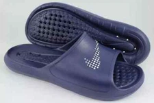 Nike Victori One Slide 'Polka Swoosh - Midnight Navy Shower Slides Men’s Size 8