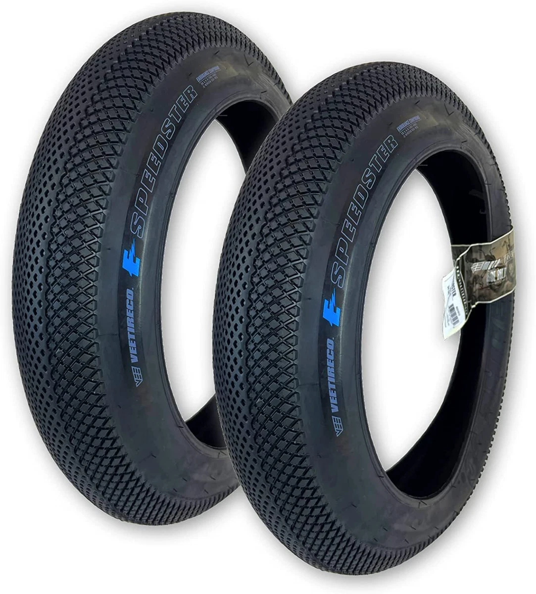 Vee Tire Co. Two Vee 20x4.0 Speedster Bike Tires E Bike 50 Rated