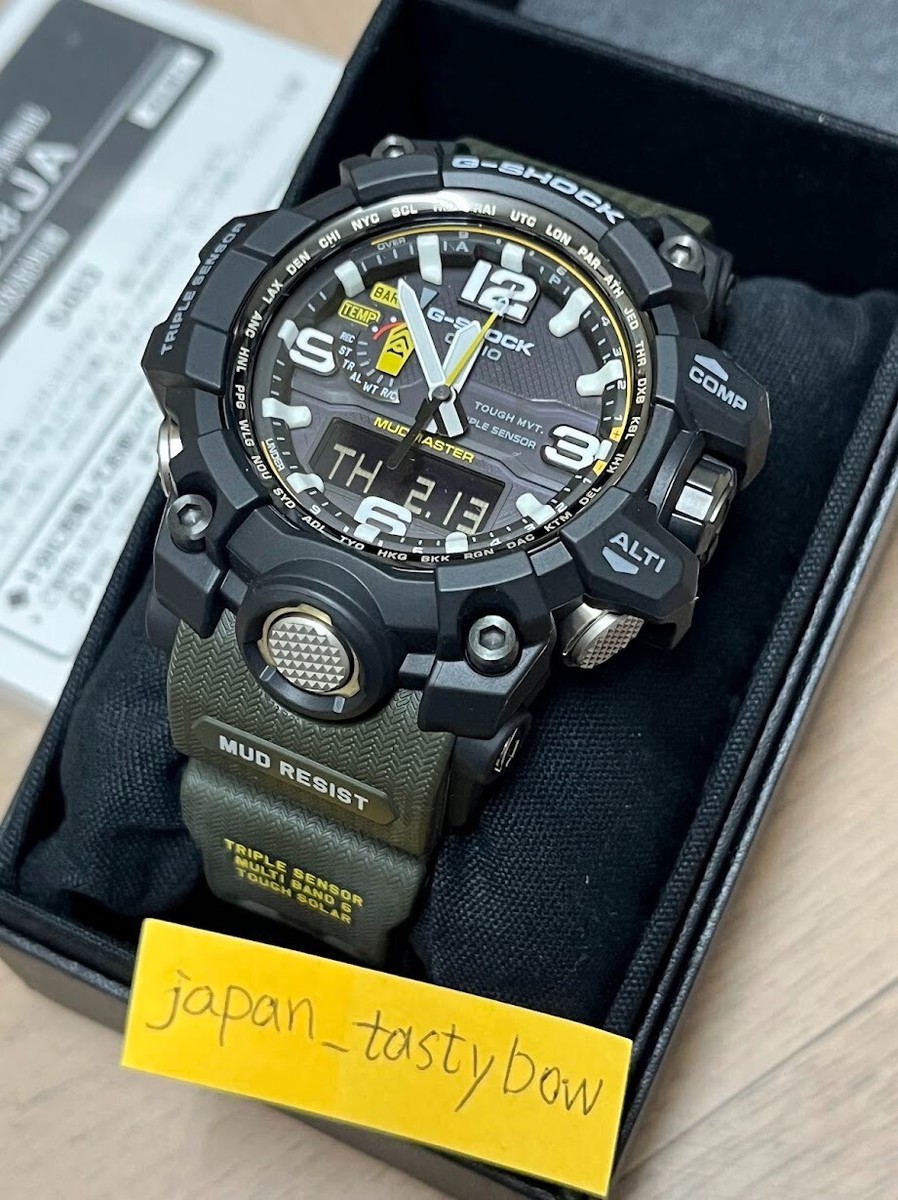 CASIO G-SHOCK GWG-1000-1A3JF MUDMASTER Multiband 6 Solar Radio