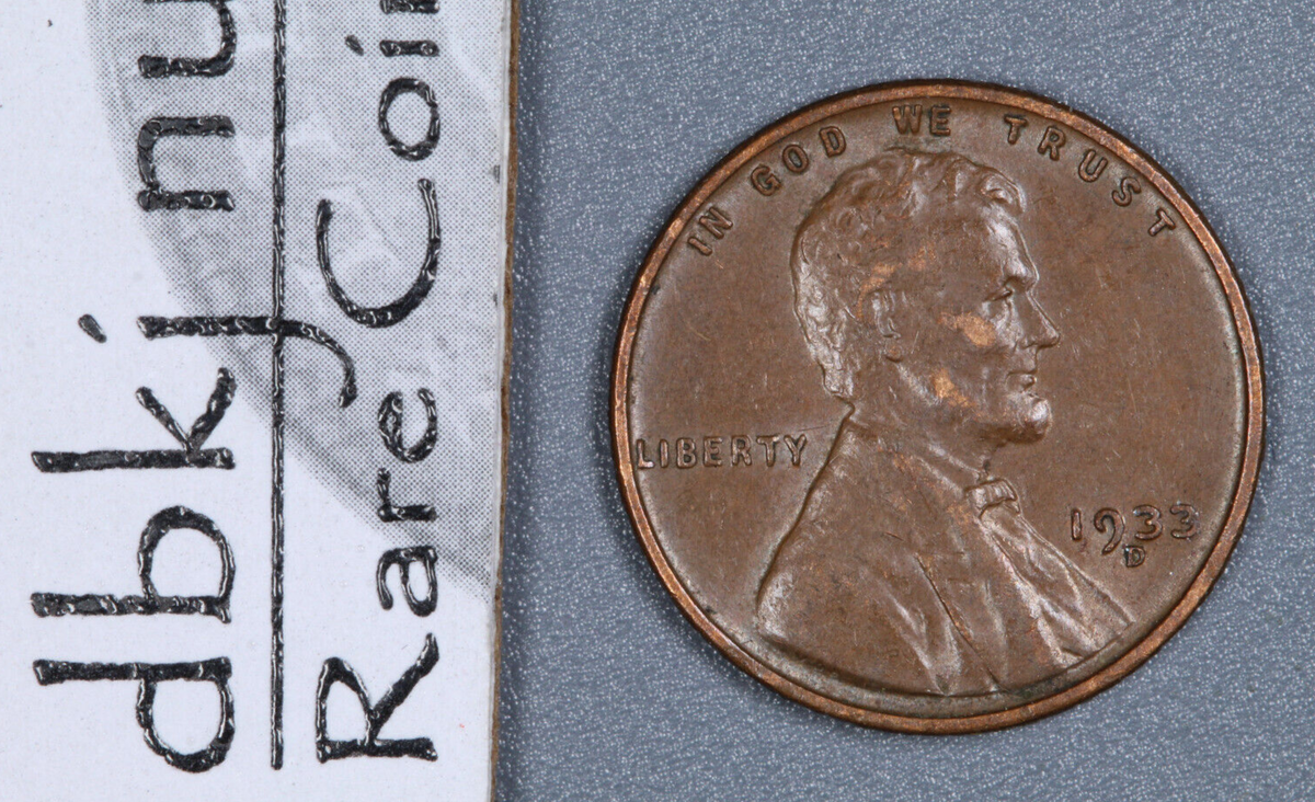 1933 D - Lincoln Wheat 1¢ Cent Penny - XF EF - Extra Fine | eBay