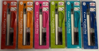 Pilot paralleler Kalligraphiestift - Wahl 6 Feder Breiten - 1,5 2,4 3,0 3,8 4,5 6,0 mm