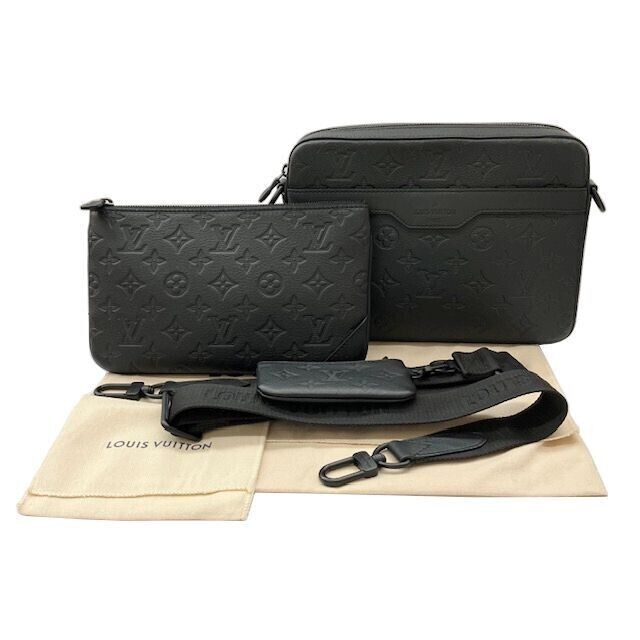 Louis Vuitton Trio Messenger Monogram Shadow M46602 Rfid Louis Vuitton Trio Messenger Monogram Shadow M46602 Rfid