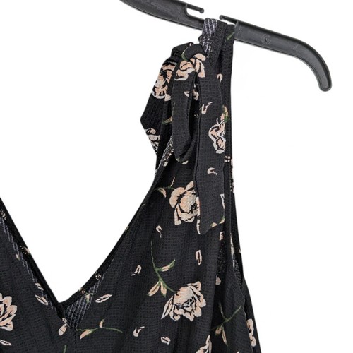Miss Selfridge ASOS Women's Thermal Tiered Sleeveless Mini Dress Floral NWT sz 6 - Picture 2 of 6