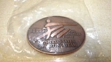 NEW 1995 Pan American Games US SHOOTING TEAM Belt BUCKLE COOL 