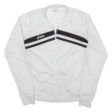 Asics Womens Track Jacket White S