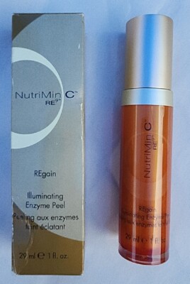 Arbonne Nutrimin C RE  REgain Illuminating Enzyme Peel 1 oz