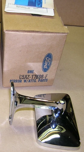 NOS FORD CAR OUTSIDE MIRROR 1965-1966  C5AZ-17696-F