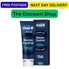Oral-B Clinical Decay Control Intensive Clean Toothpaste 75ml 87.07 per litre