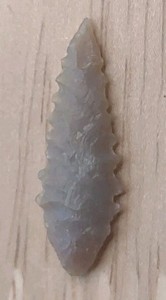Neolithic Period Arrowhead Sahara  Africa 1 Inch Pointed Base Willow Leaf