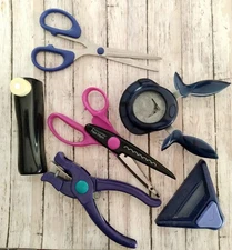 Lot Of Scrapbooking Tools, some Creative Memories