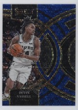 2023 Panini Select Premier Level Blue Disco Prizm 5/25 Devin Vassell #153 1d59