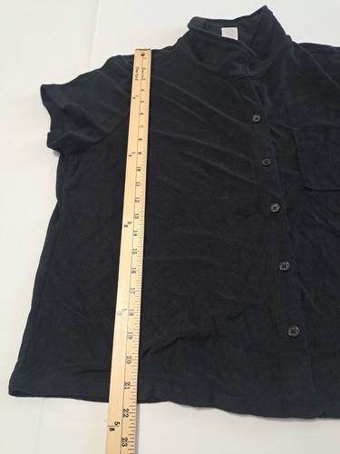 Time And True Missy Cover Up Black Size L (12-14) Women's Shirt Blouse ) - Picture 12 of 12