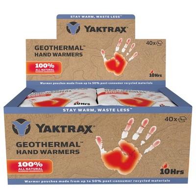 Yaktrax Geothermal Hand Warmers, 1 Pair