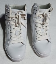 Pastry Pop Tart Glitter Women's High-Top Sneaker Dance Shoes US Size 6.5