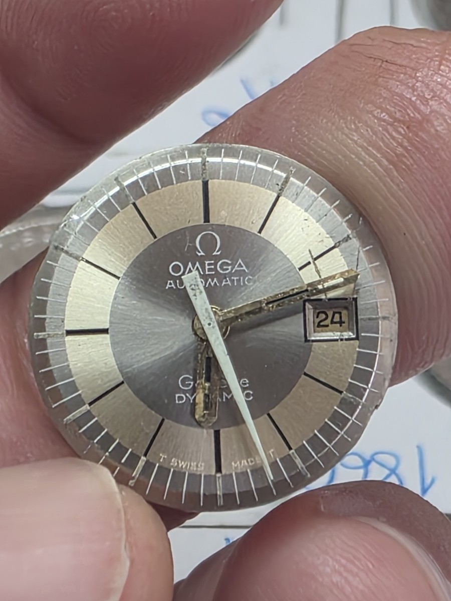 稼働品OMEGA Genève 腕時計 レディース Vintage OMEGA Genève Dynamic Cal 681 Lady Working Movement w/Dial
